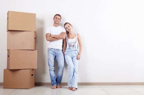 Removals team working near Crystal Palace homes