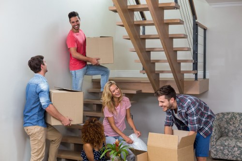 Moving team handling a home relocation in Crystal Palace
