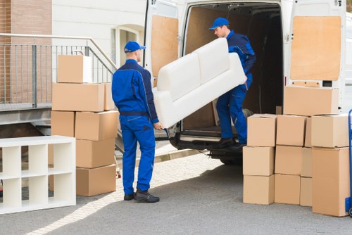 Removal team planning a move in Crystal Palace near local homes