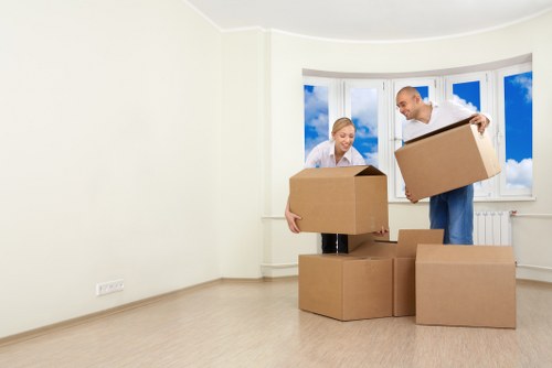 Local moving team handling furniture and boxes in Crystal Palace